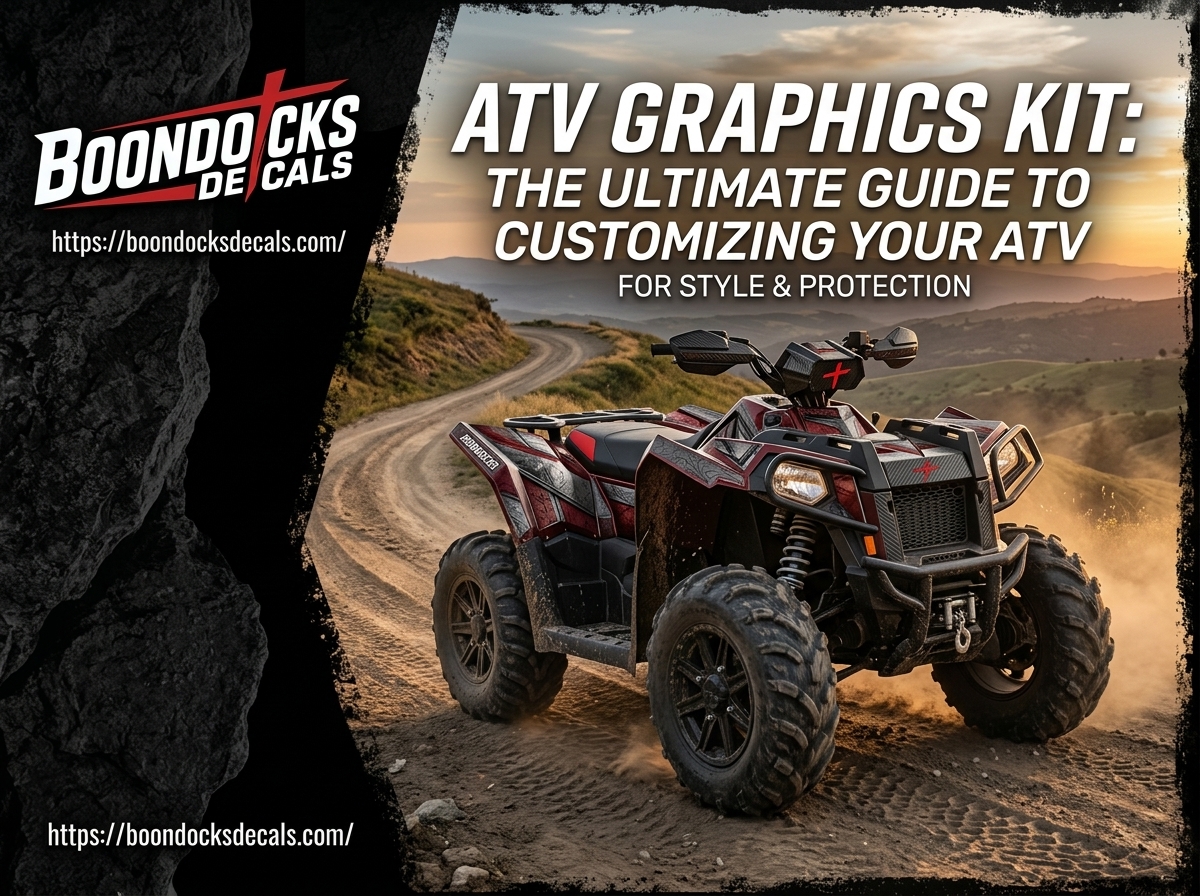 ATV Graphics Kit: The Ultimate Guide to Customizing Your ATV for Style and Protection
