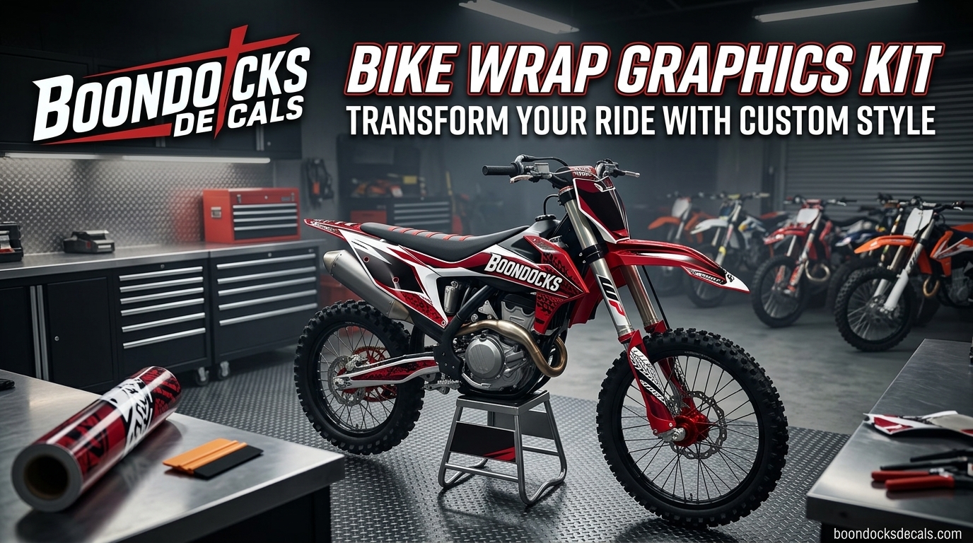 Bike Wrap Graphics Kit: Transform Your Ride with Custom Style