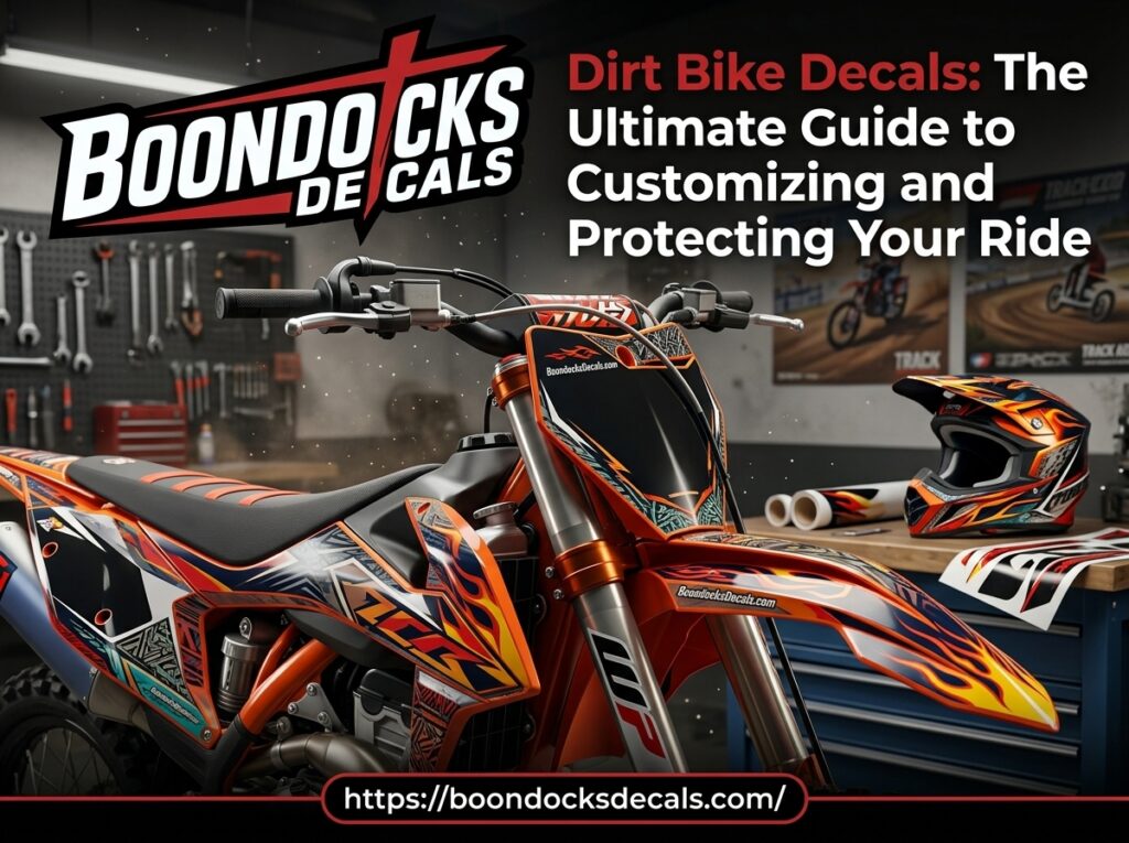 Dirt Bike Decals: The Ultimate Guide to Customizing and Protecting Your Ridea