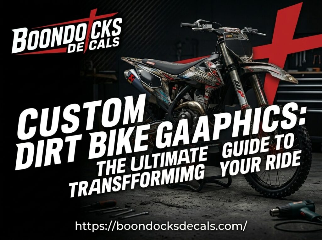 Custom Dirt Bike Graphics: The Ultimate Guide to Transforming Your Ride