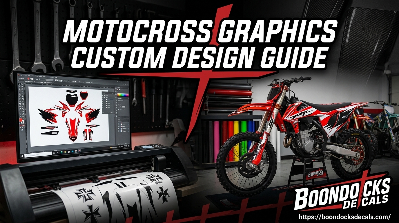 Motocross Graphics Custom Design Ideas