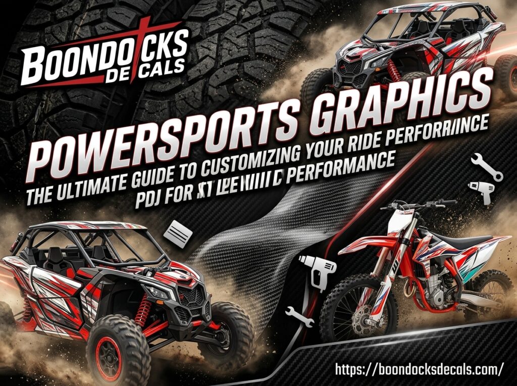 Powersports Graphics: The Ultimate Guide to Customizing Your Ride for Style and Performance