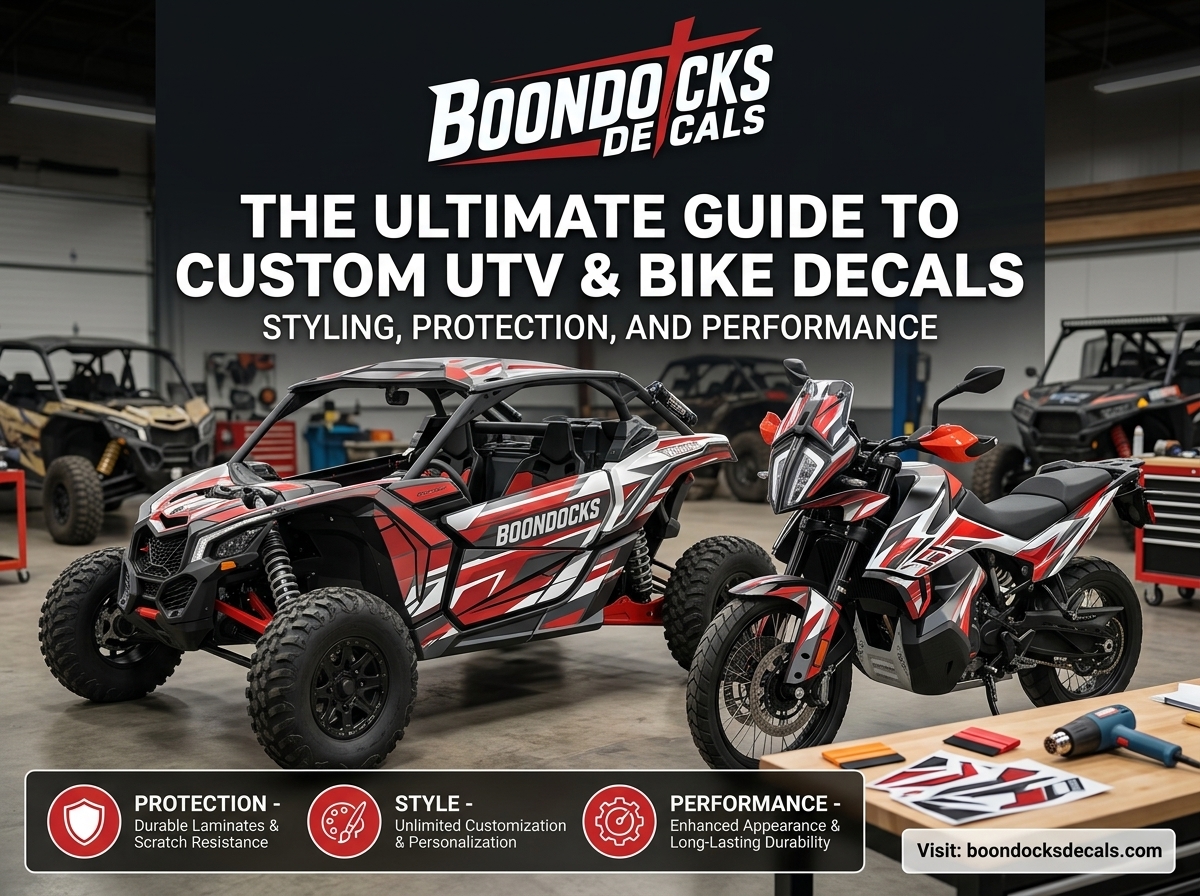 UTV Decals for Bike: The Ultimate Guide to Custom Style, Protection, and Performance