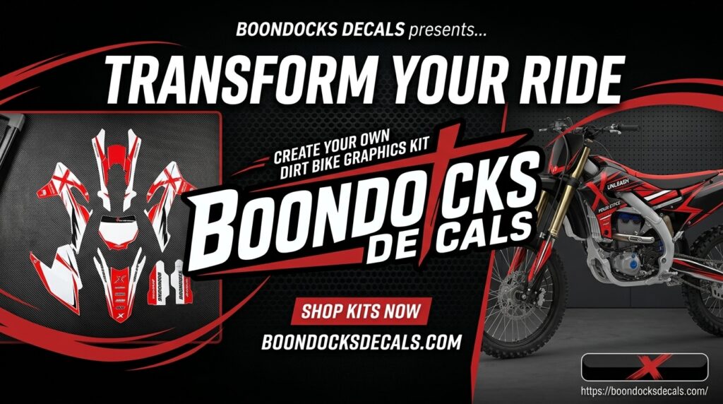 create your own graphics kit for dirt bike and Transform Your Ride