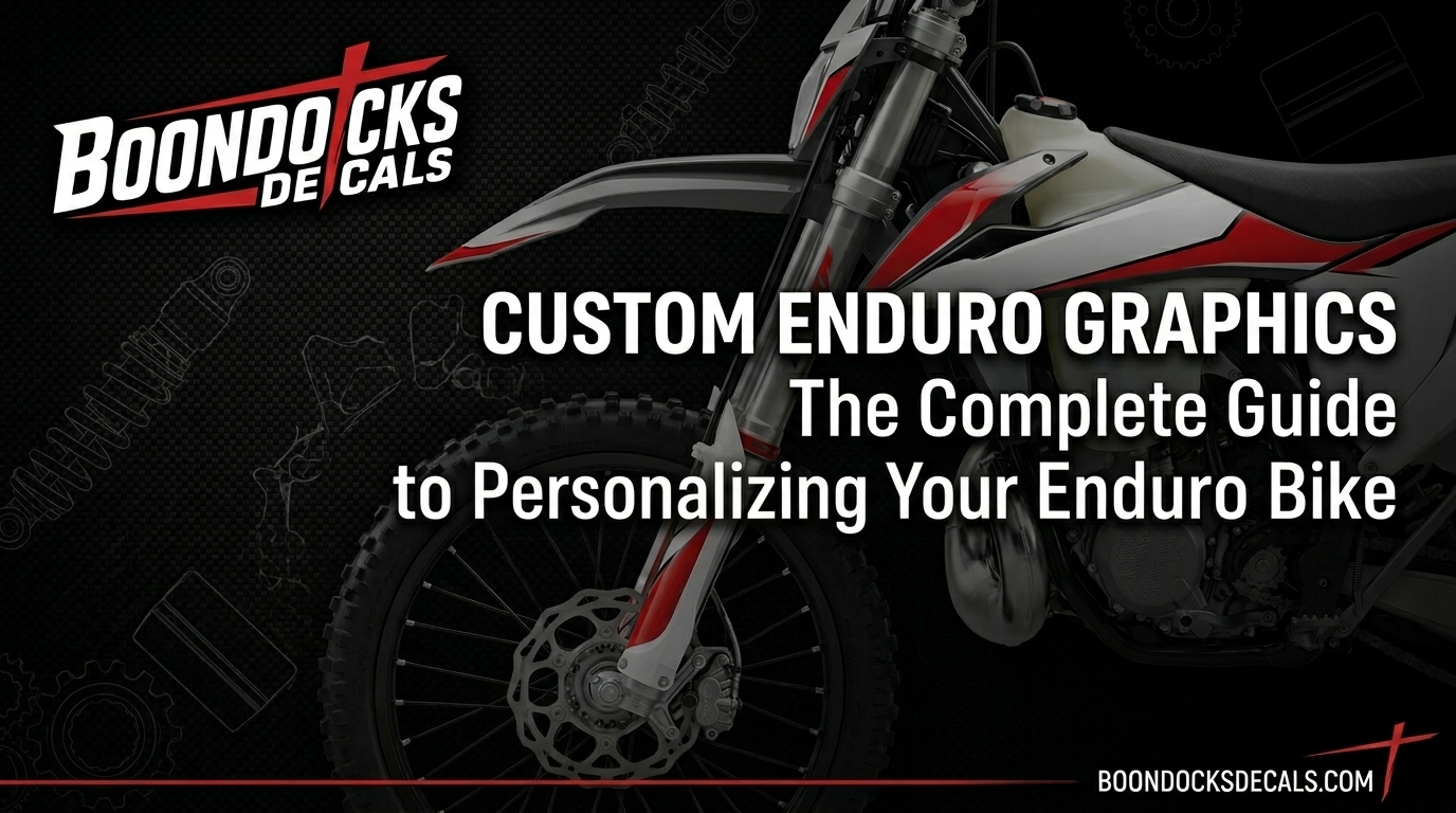 Custom Enduro Graphics: The Complete Guide to Personalizing Your Enduro Bike