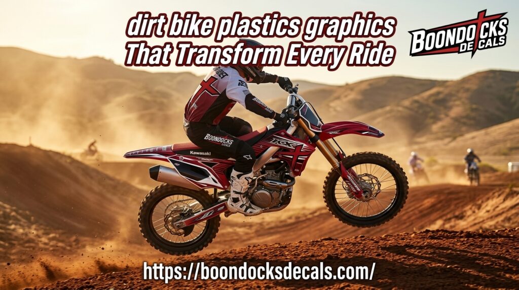 Dirt bike plastics graphics That Transform Every Ride