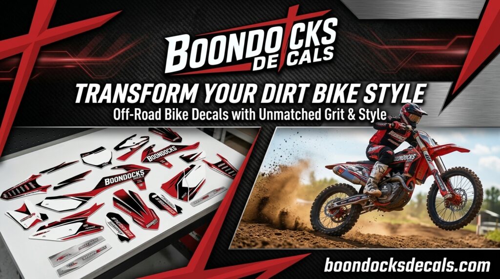 Off Road Bike Decals That Transform Your Dirt Bike Style