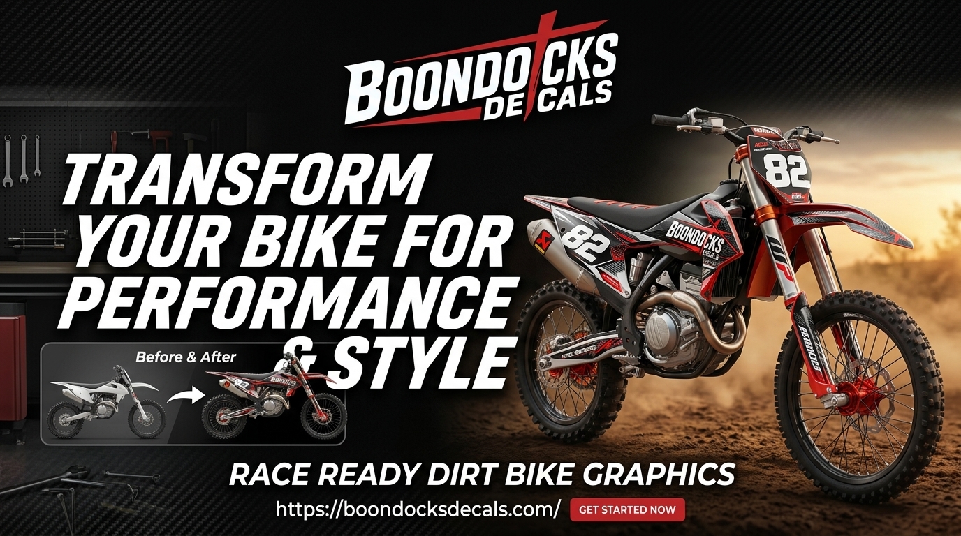 Race Ready Dirt Bike Graphics: Transform Your Bike for Performance and Style