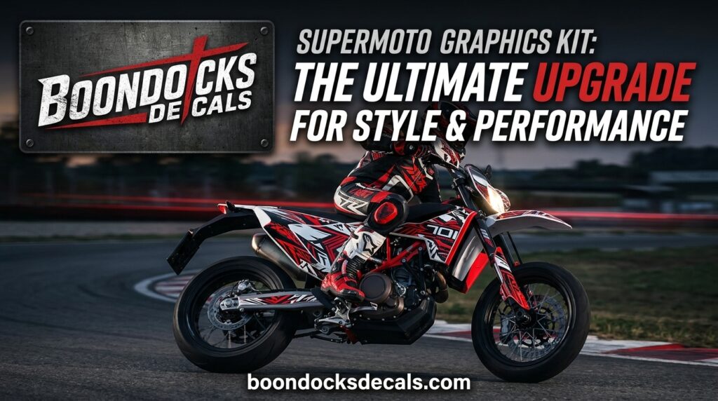 Supermoto Graphics Kit: The Ultimate Upgrade for Style and Performance