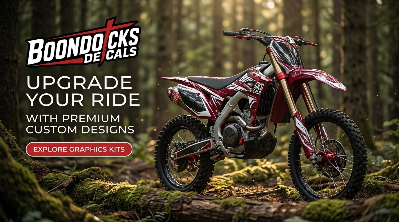 Aftermarket Dirt Bike Graphics: Upgrade Your Ride with Premium Custom Designs