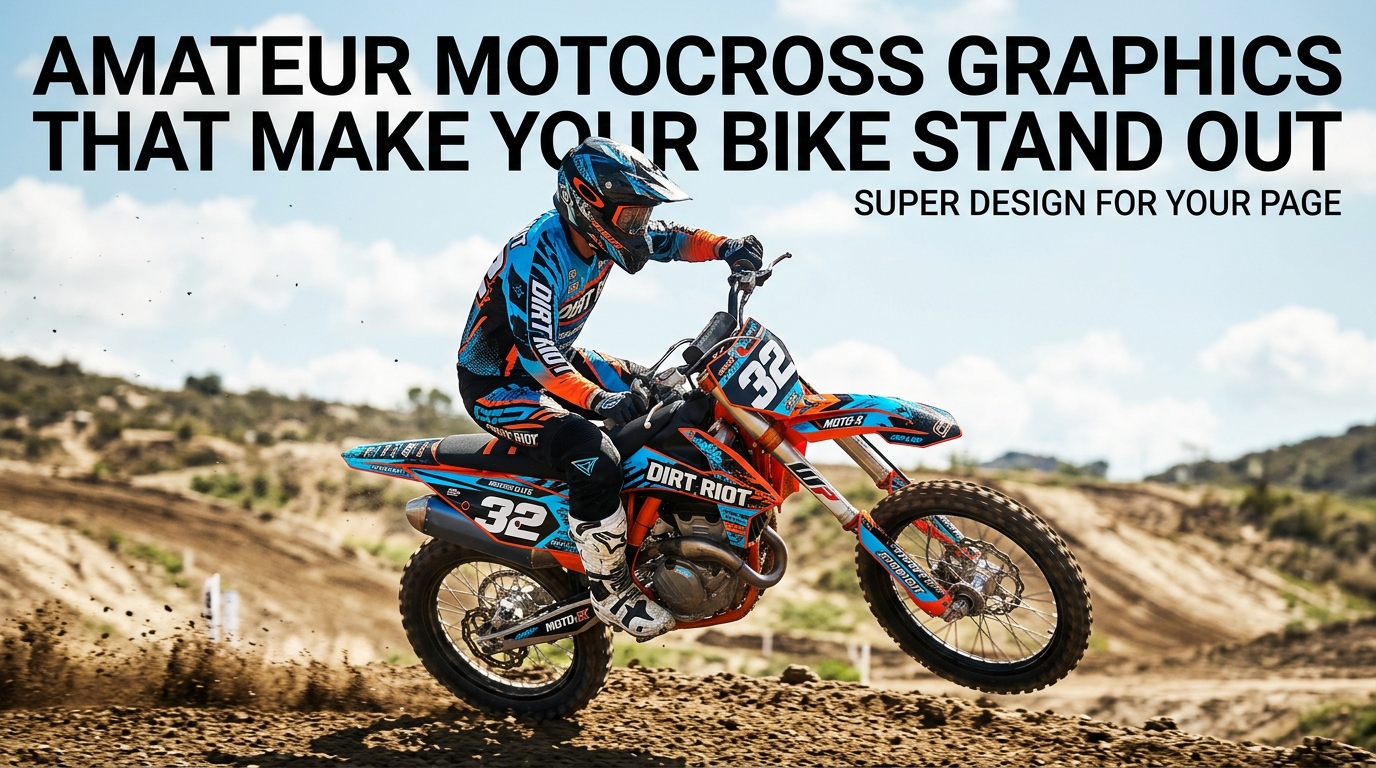 Amateur Motocross Graphics That Make Your Bike Stand Out