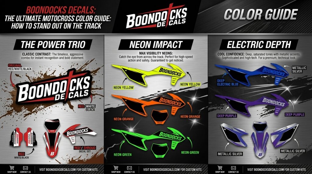 Best Colors For Motocross Graphics That Make Dirt Bike Graphics Stand Out