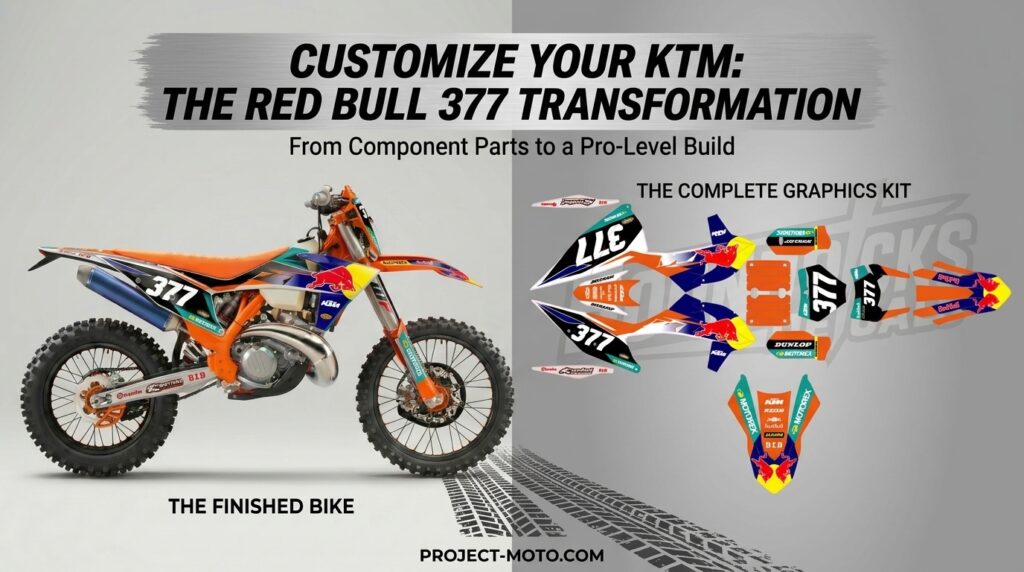 Best Graphics For KTM SXF: How To Choose Premium Dirt Bike Graphics That Stand Out