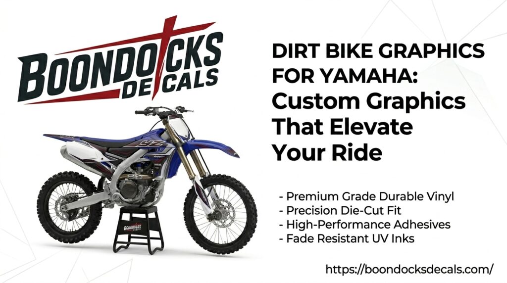 Dirt Bike Graphics For Yamaha: Custom Graphics That Elevate Your Ride
