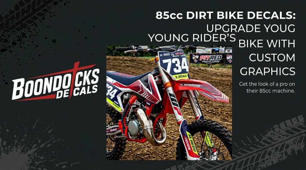 85cc Dirt Bike Decals: Upgrade Your Young Rider’s Bike with Custom Graphics
