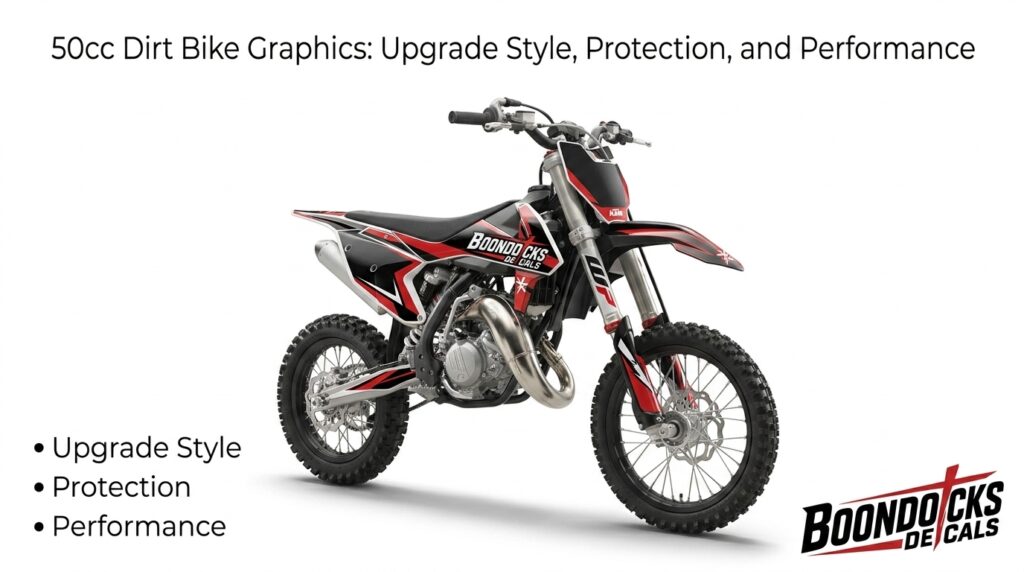 50cc Dirt Bike Graphics: Upgrade Style, Protection, and Performance