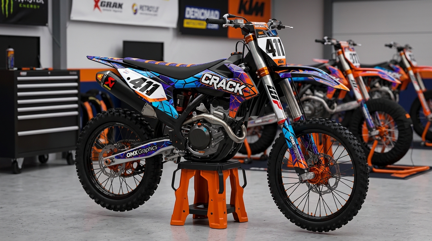 Dirt bike graphics kit KTM 202606290843 Motocross Graphics Boondocks Decals