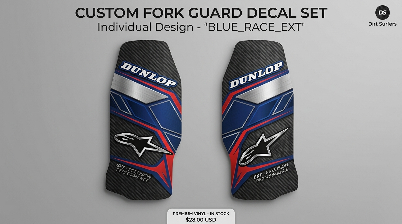 Fork Guard Decals 202606230916 Motocross Graphics Boondocks Decals