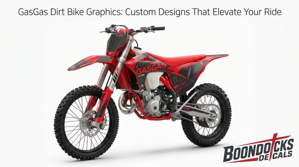 GasGas Dirt Bike Graphics: Custom Designs That Elevate Your Ride