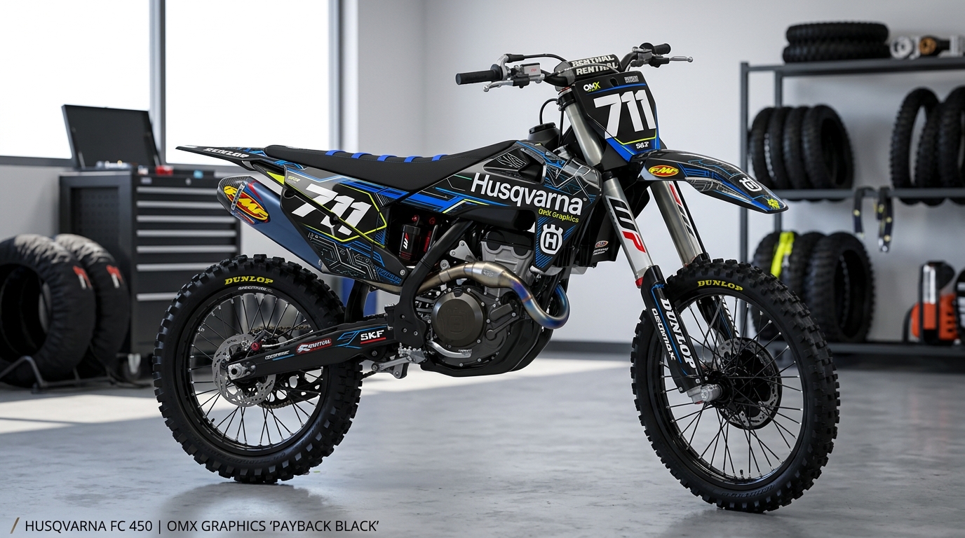 Graphics kit for Husqvarna 202606250843 1 Motocross Graphics Boondocks Decals