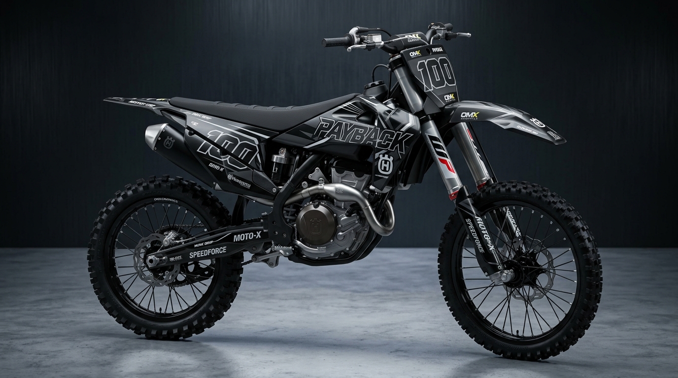 Graphics kit for Husqvarna 202606250843 Motocross Graphics Boondocks Decals