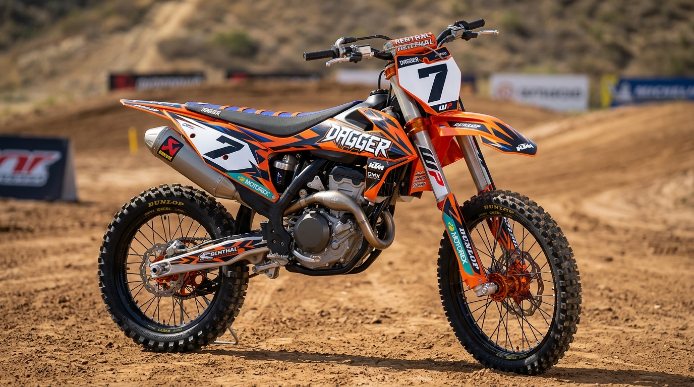 Graphics kit for KTM Dagger 202606290900 Motocross Graphics Boondocks Decals