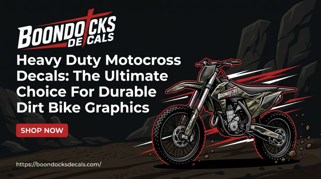 Heavy Duty Motocross Decals: The Ultimate Choice For Durable Dirt Bike Graphics