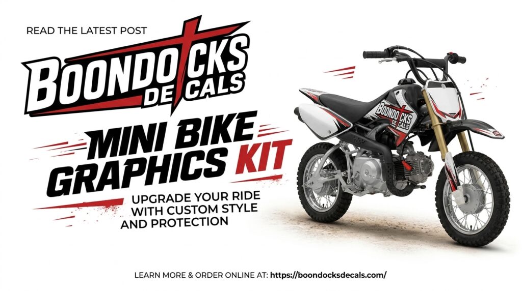 Mini Bike Graphics Kit: Upgrade Your Ride with Custom Style and Protection