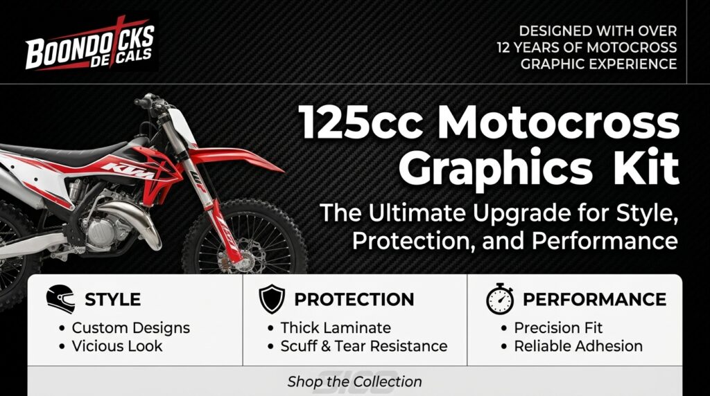 125cc Motocross Graphics Kit: The Ultimate Upgrade for Style, Protection, and Performance