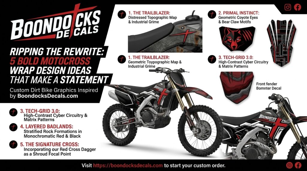 Motocross Wrap Design Ideas for Custom Dirt Bike Graphics That Stand Out