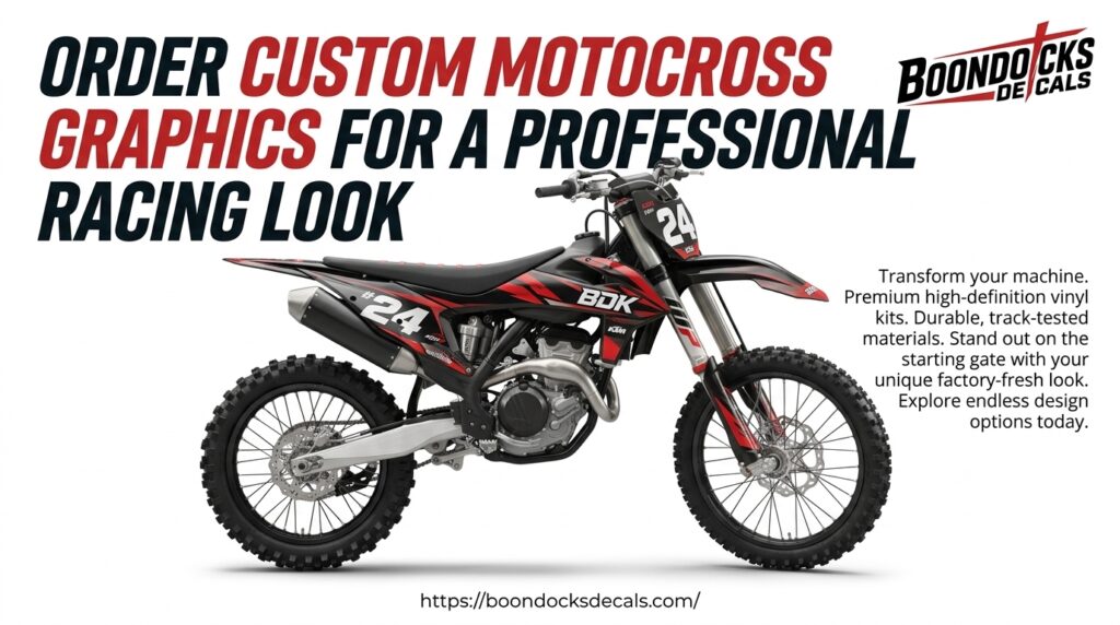 Order Custom Motocross Graphics For A Professional Racing Look