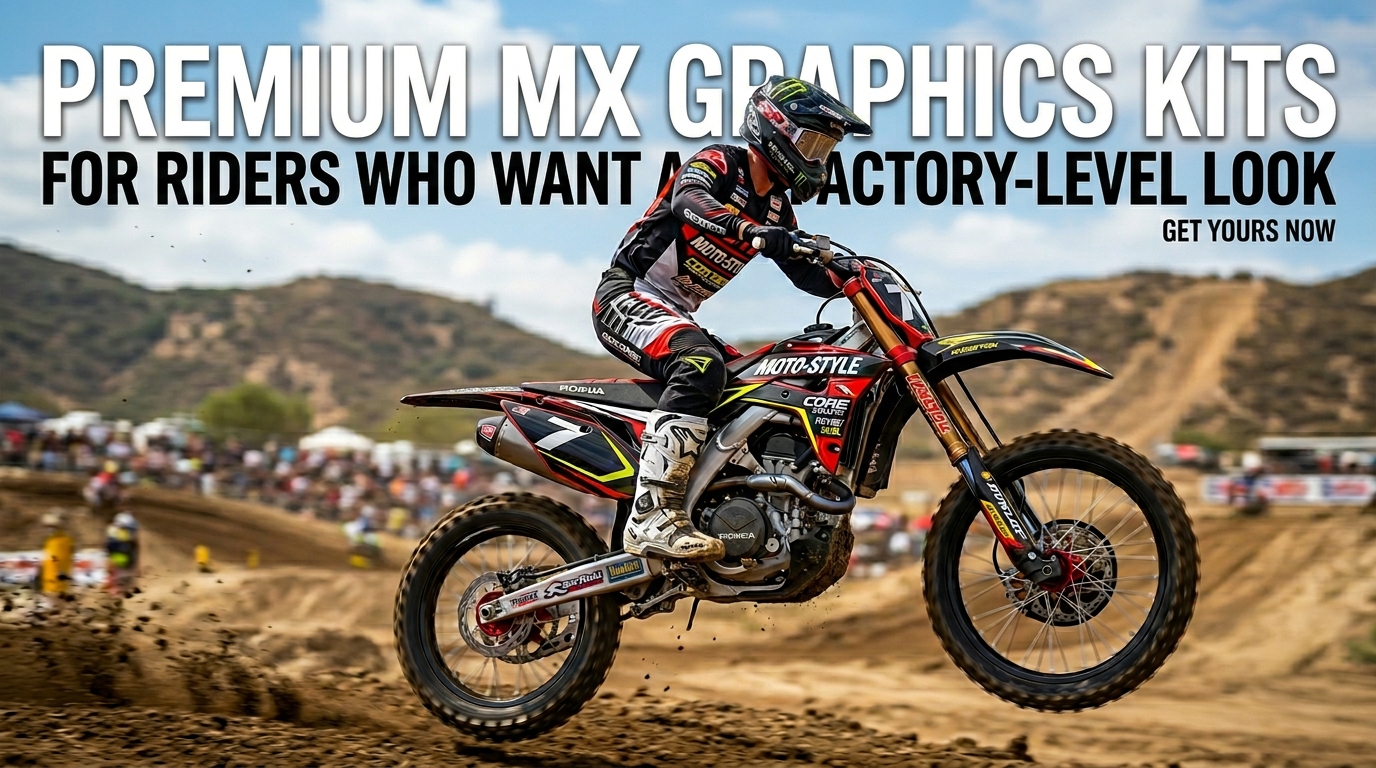 Premium MX Graphics Kits For Riders Who Want A Factory-Level Look