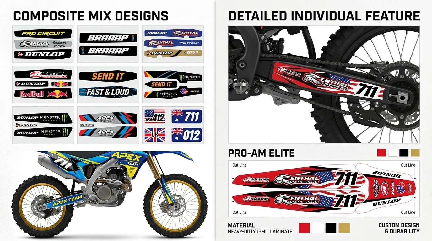 Motocross Graphics Boondocks Decals