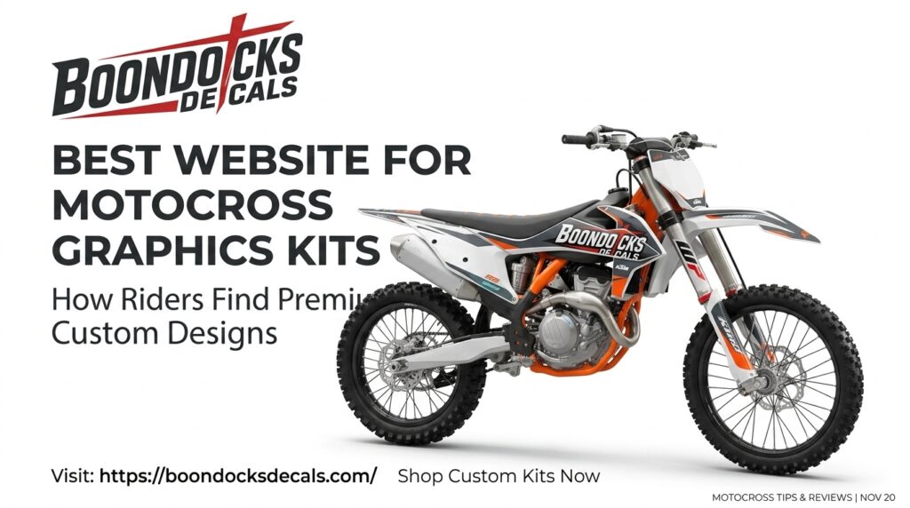 Best Website For Motocross Graphics Kits: How Riders Find Premium Custom Designs