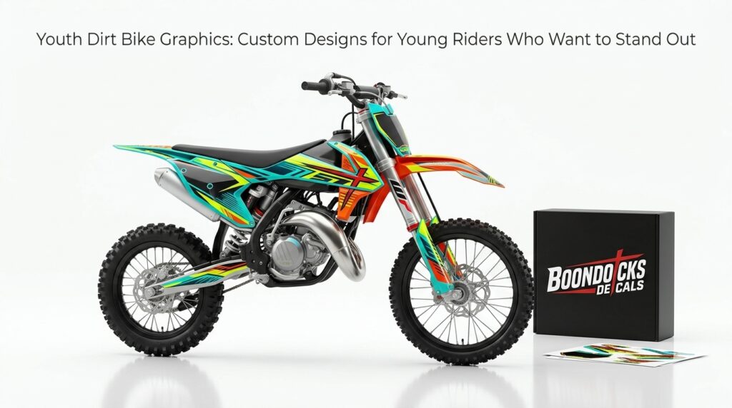 Youth Dirt Bike Graphics: Custom Designs for Young Riders Who Want to Stand Out
