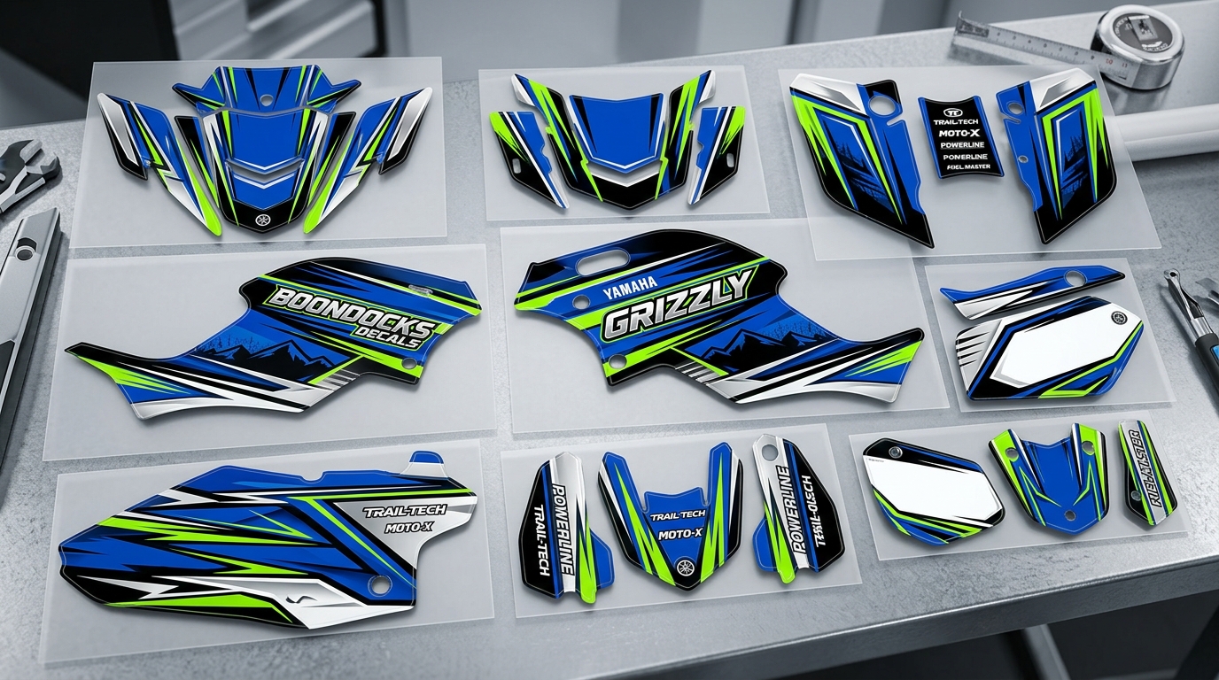 Graphics for Yamaha ATV – Base 3 Create 3D bike decals 202607071022 Motocross Graphics Boondocks Decals