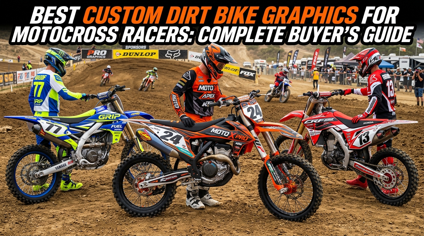Best Custom Dirt Bike Graphics for Motocross Racers: Complete Buyer's Guide