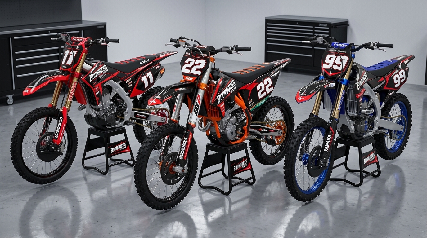 Clean Style Dirt Bike Decals: The Smart Choice for a Professional Ride