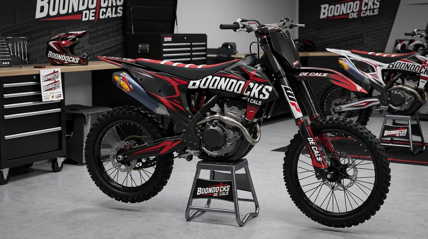 Bold motocross graphics That Make Your Dirt Bike Stand Out