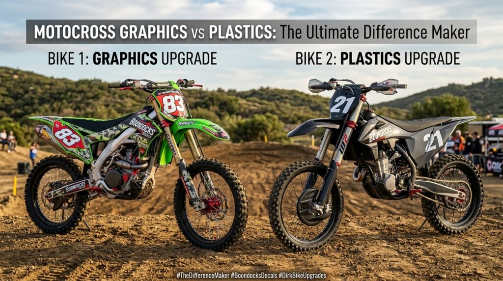 Motocross Graphics vs Plastics: Which Upgrade Makes the Biggest Difference for Your Dirt Bike?
