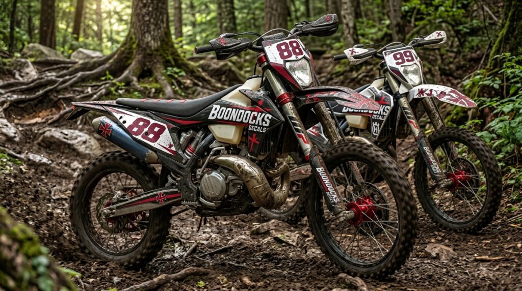 Aggressive Dirt Bike Graphics for Bold Style and Maximum Trail Performance