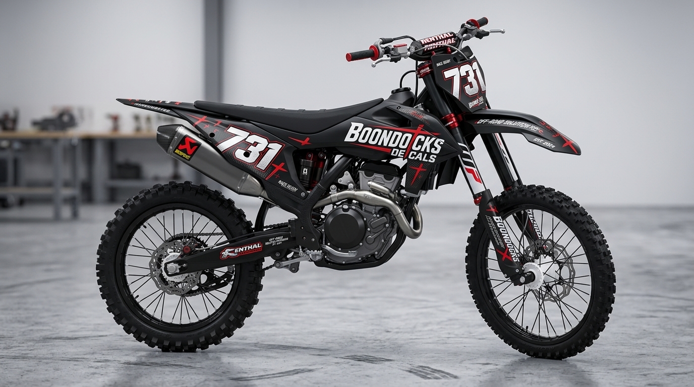 Modern Motocross Decal Design: Create a Race-Ready Bike That Stands Out