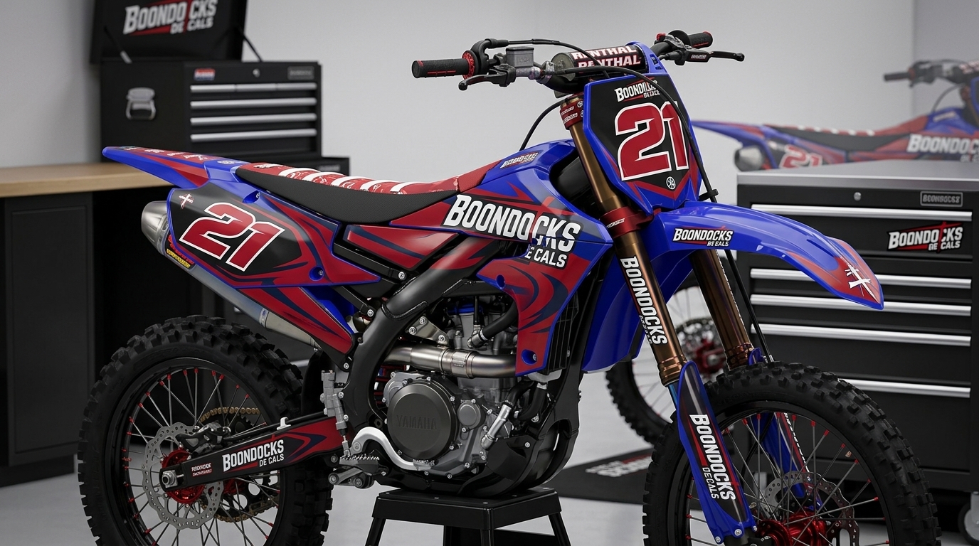 Yamaha Motocross Graphics: Upgrade Your Dirt Bike with Custom Race-Ready Style