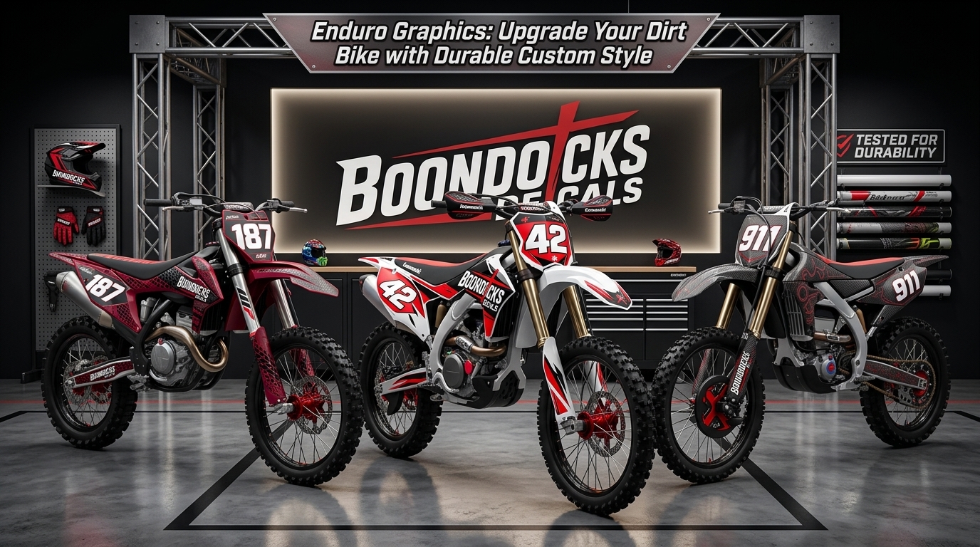 Enduro Graphics: Upgrade Your Dirt Bike with Durable Custom Style