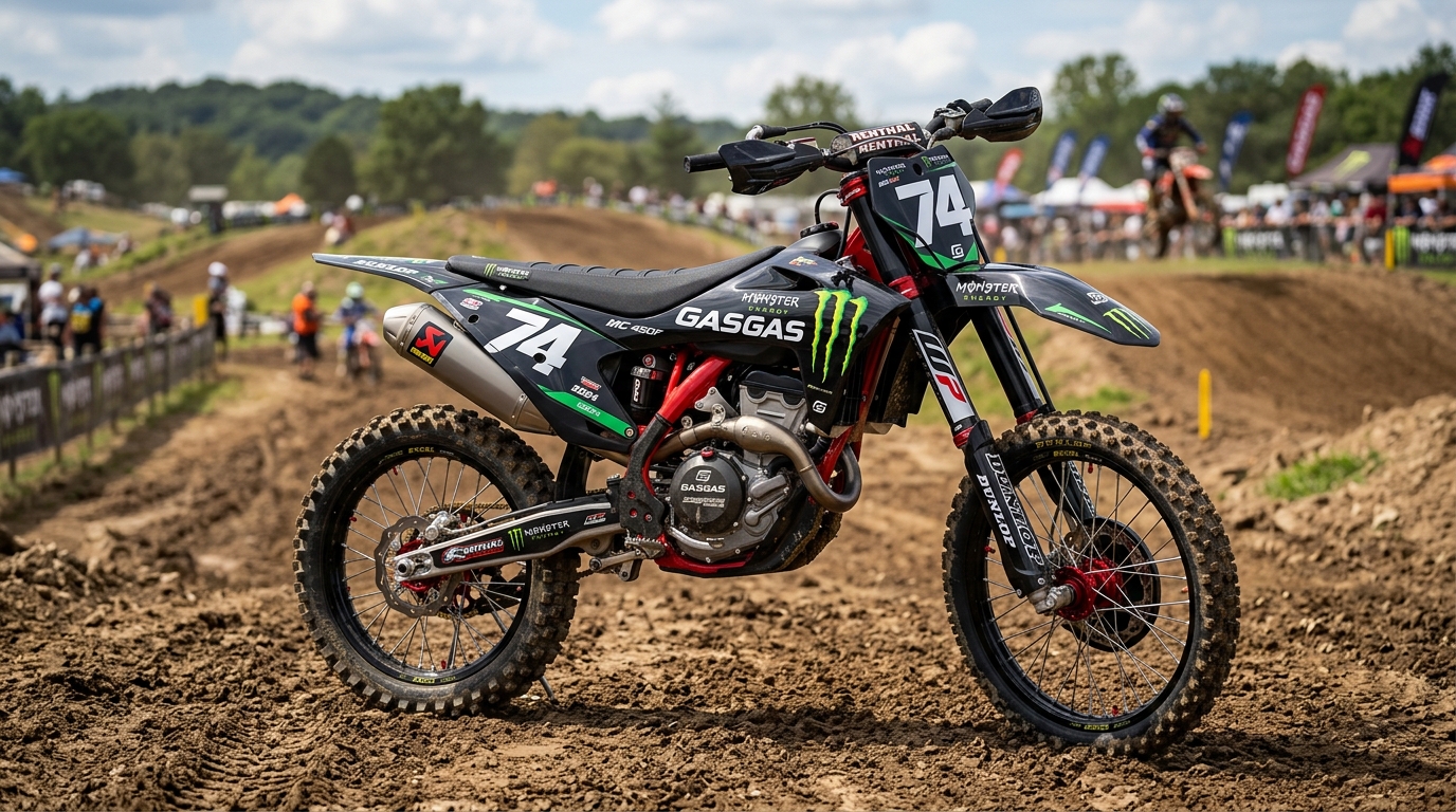 GasGas MONSTER Graphics Kit Black 202607270938 Motocross Graphics Boondocks Decals