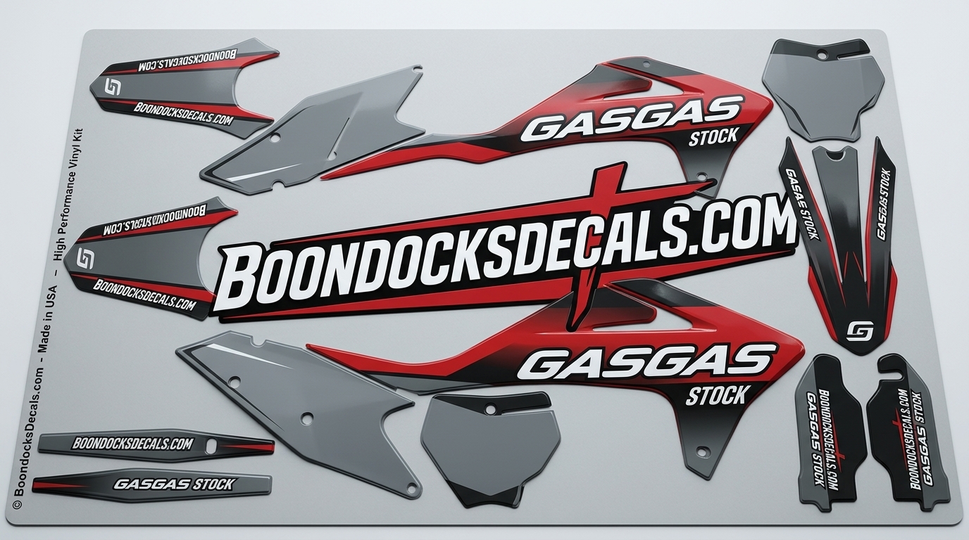 GasGas STOCK Graphics Kit 5 GasGas bike decals 3d 202607161048 2 Motocross Graphics Boondocks Decals