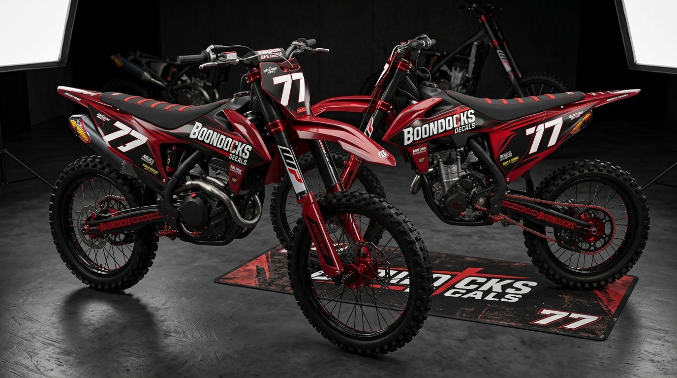 Graphics Kit for ATV 202607131043 1 Motocross Graphics Boondocks Decals