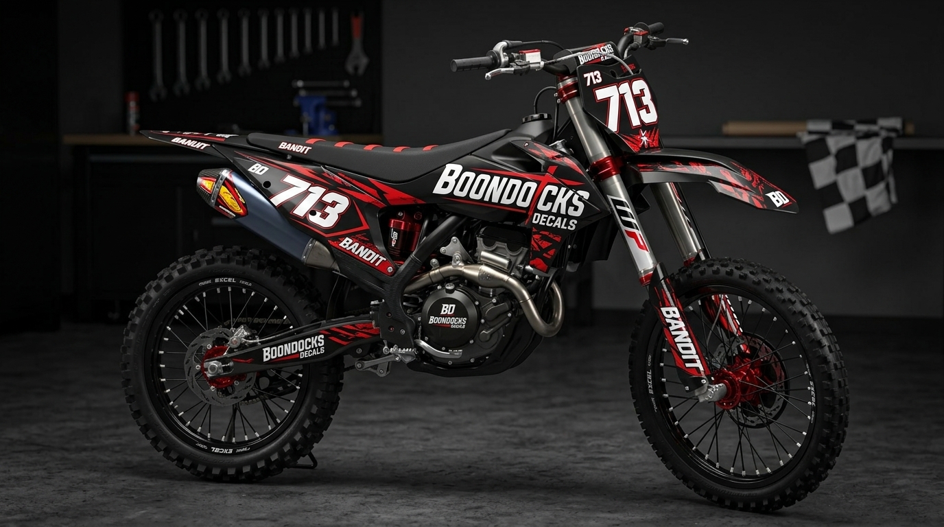 Graphics Kit for Can Am 202607131051 Motocross Graphics Boondocks Decals