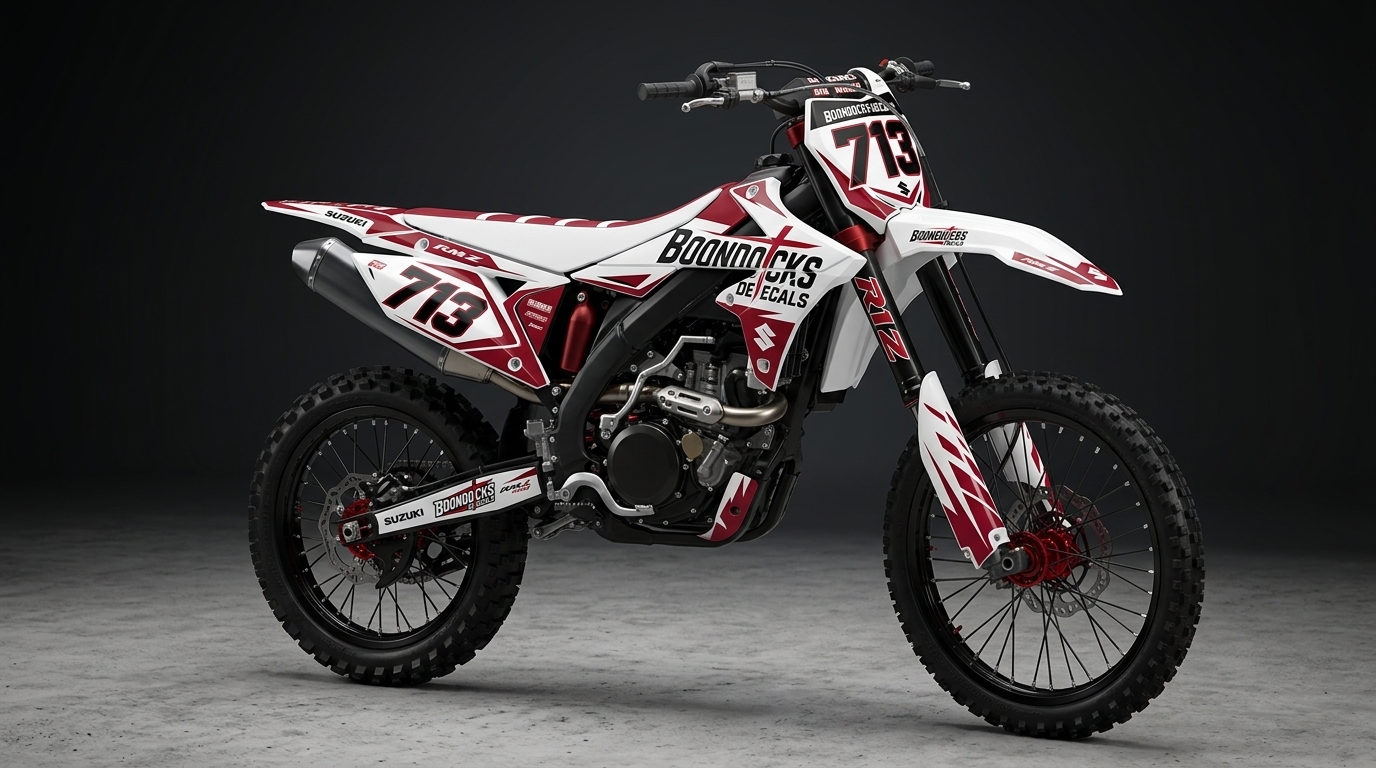 Graphics Kit for Suzuki ATV 202607090547 1 Motocross Graphics Boondocks Decals