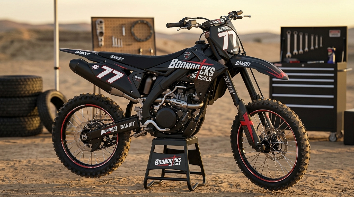 Graphics Kit for Suzuki ATV 202607090659 1 Motocross Graphics Boondocks Decals